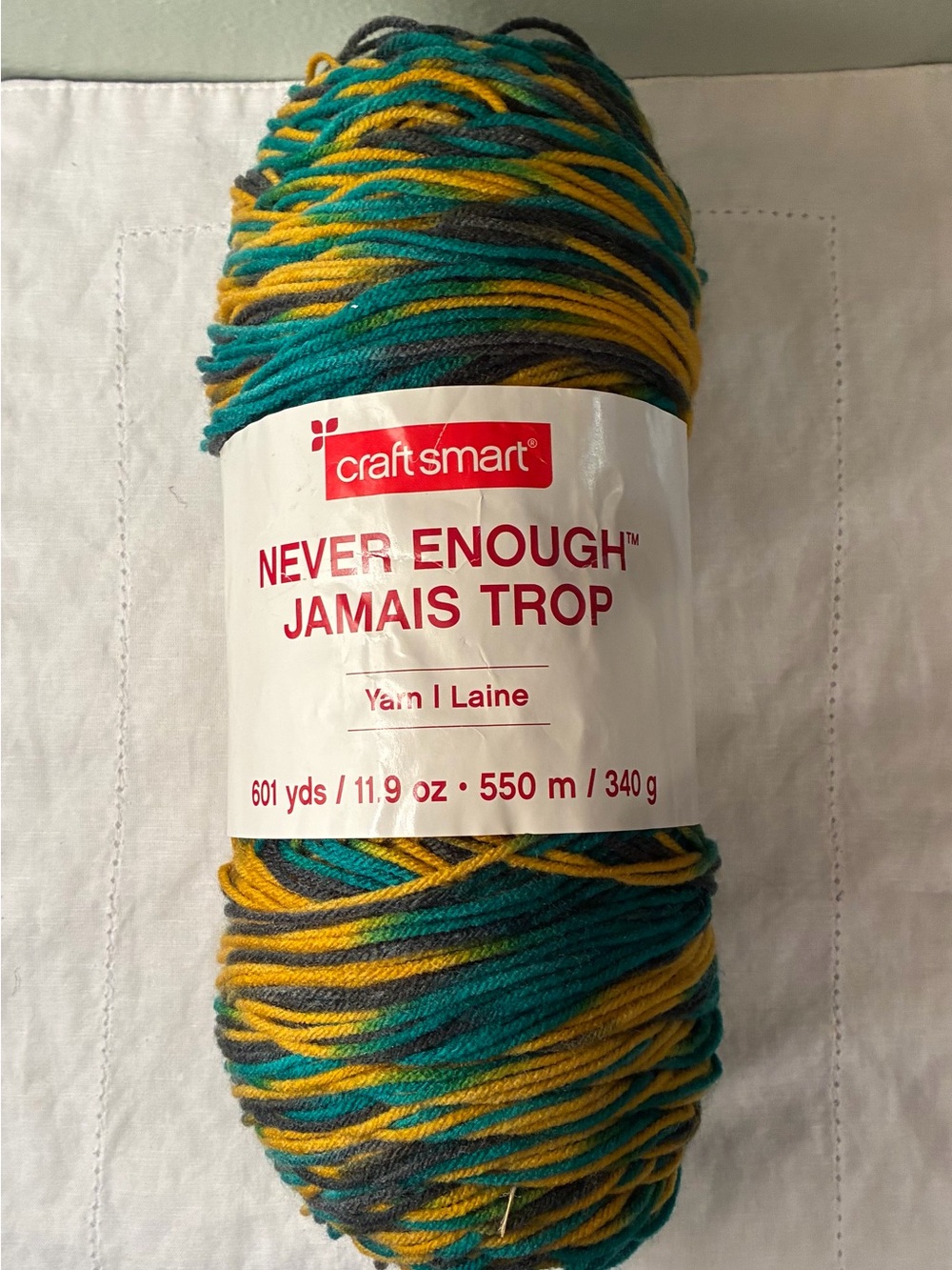 Craftsmart Yarn Ombre Acrylic 601 Yards